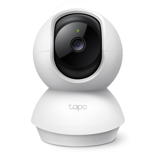 TP-Link Tapo C210P2, IP security camera, Indoor, Wired, Desk, White, Black, Spherical